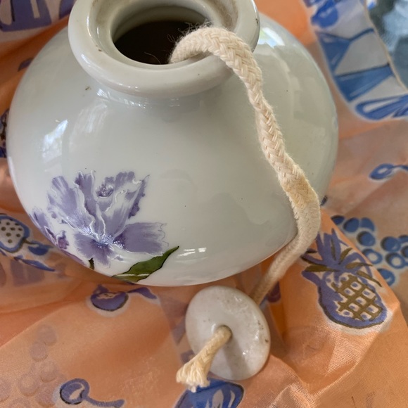 Porcelain Oil Lamp, Vintage 1984 - Picture 4 of 7